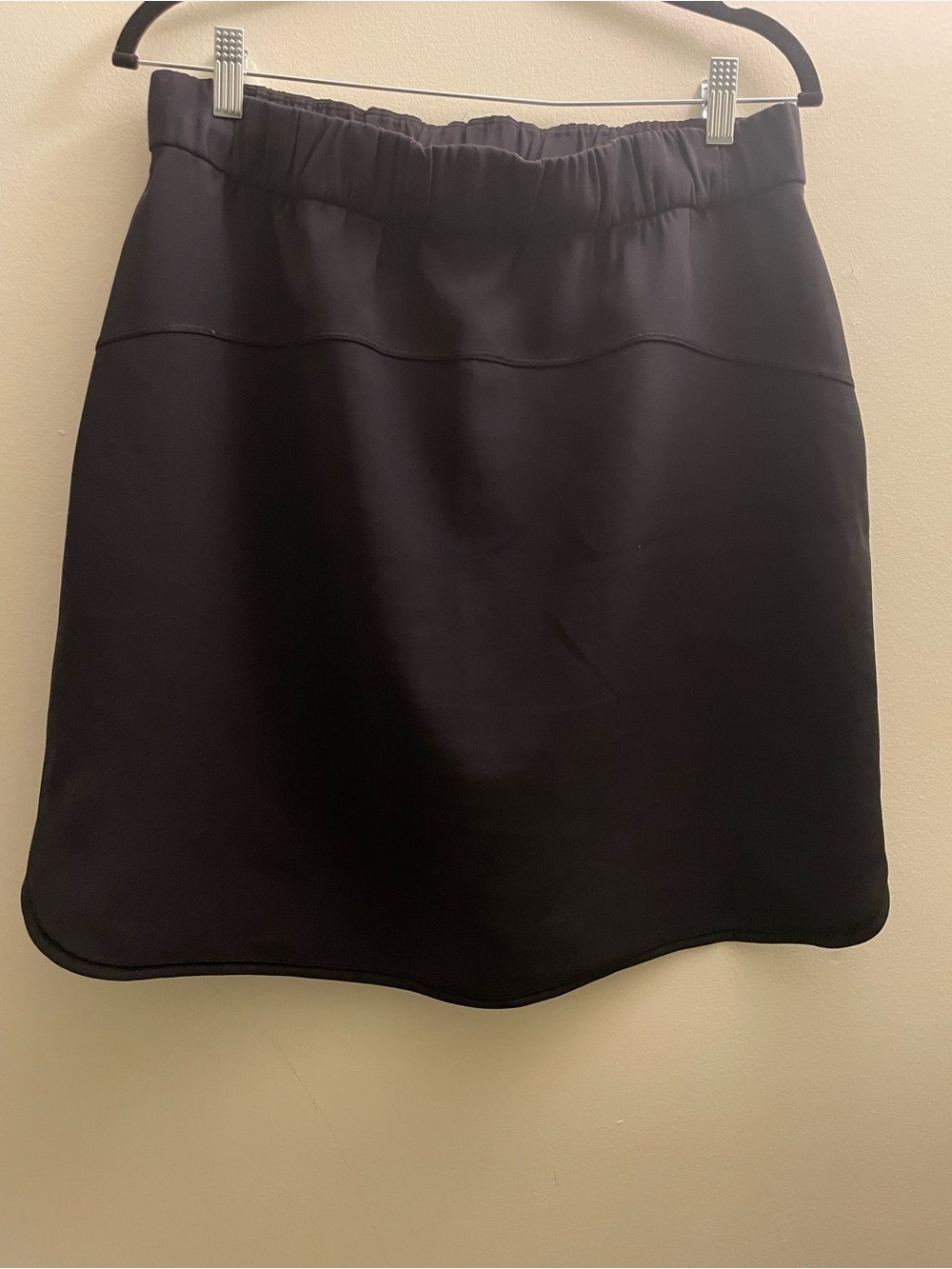 Lululemon On the Fly Skirt Black Drawstring Size 12 Stlye LW8A87S - Picture 2 of 8